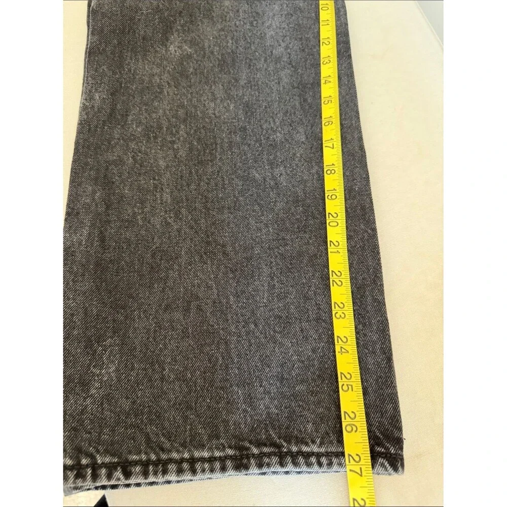 Old Navy Super Baggy Jeans Girls 14 Black Baggy Wide Leg Y2K NWT